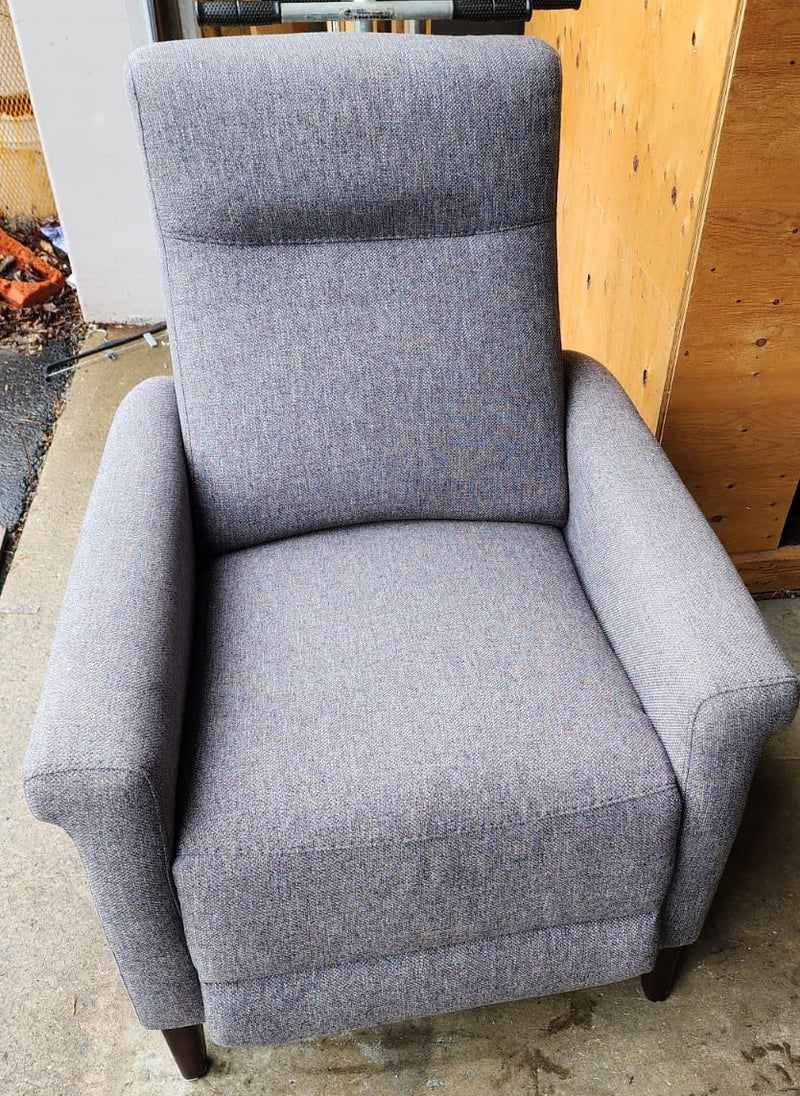 Fabric Manual Recliner, Minh as Furniture Grey
