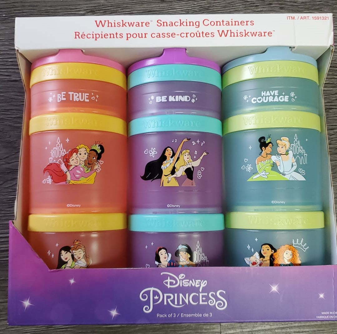 DISNEY WHISKWARE CONTAINERS