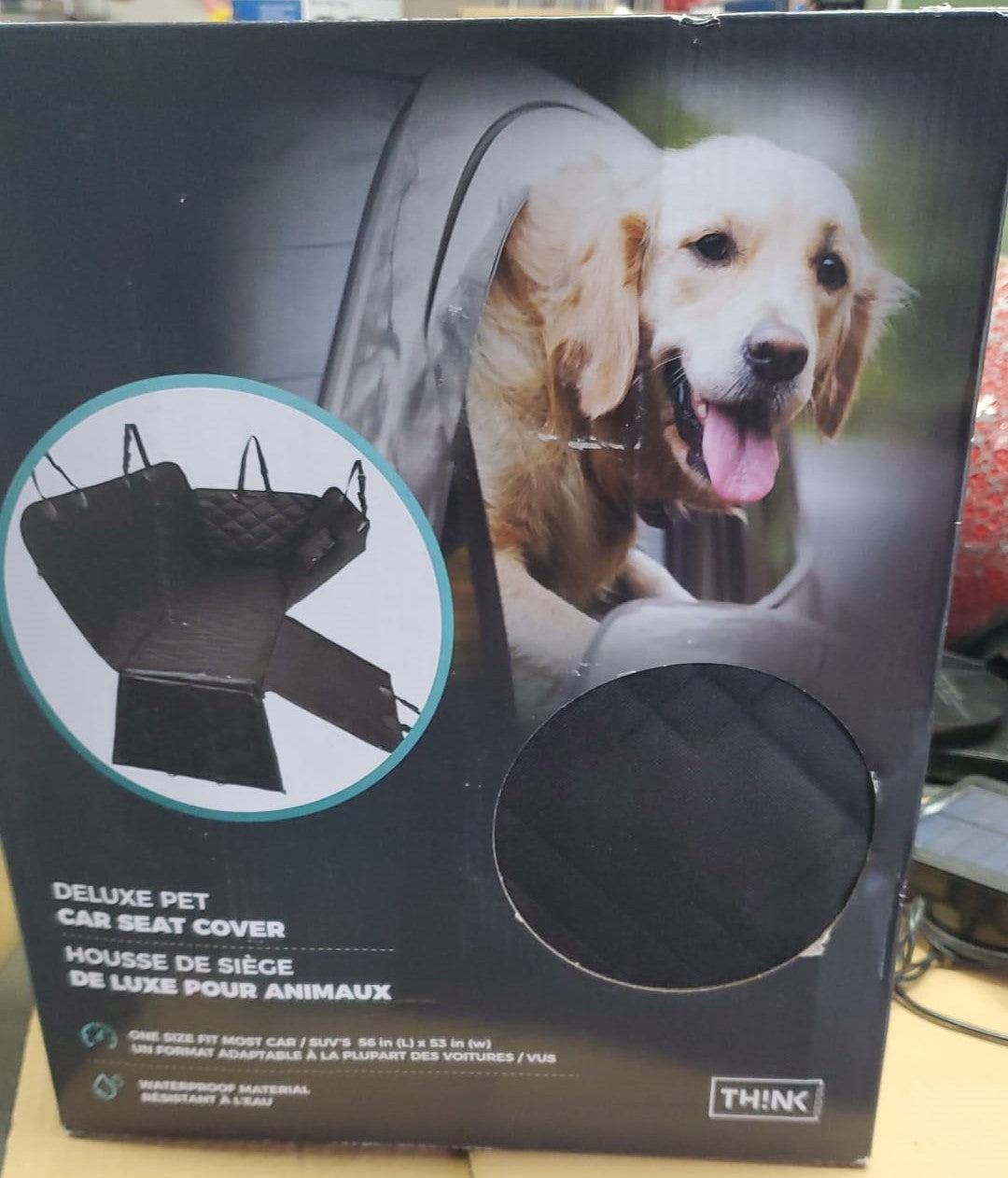 DELUXE PET CAR SEAT COVER