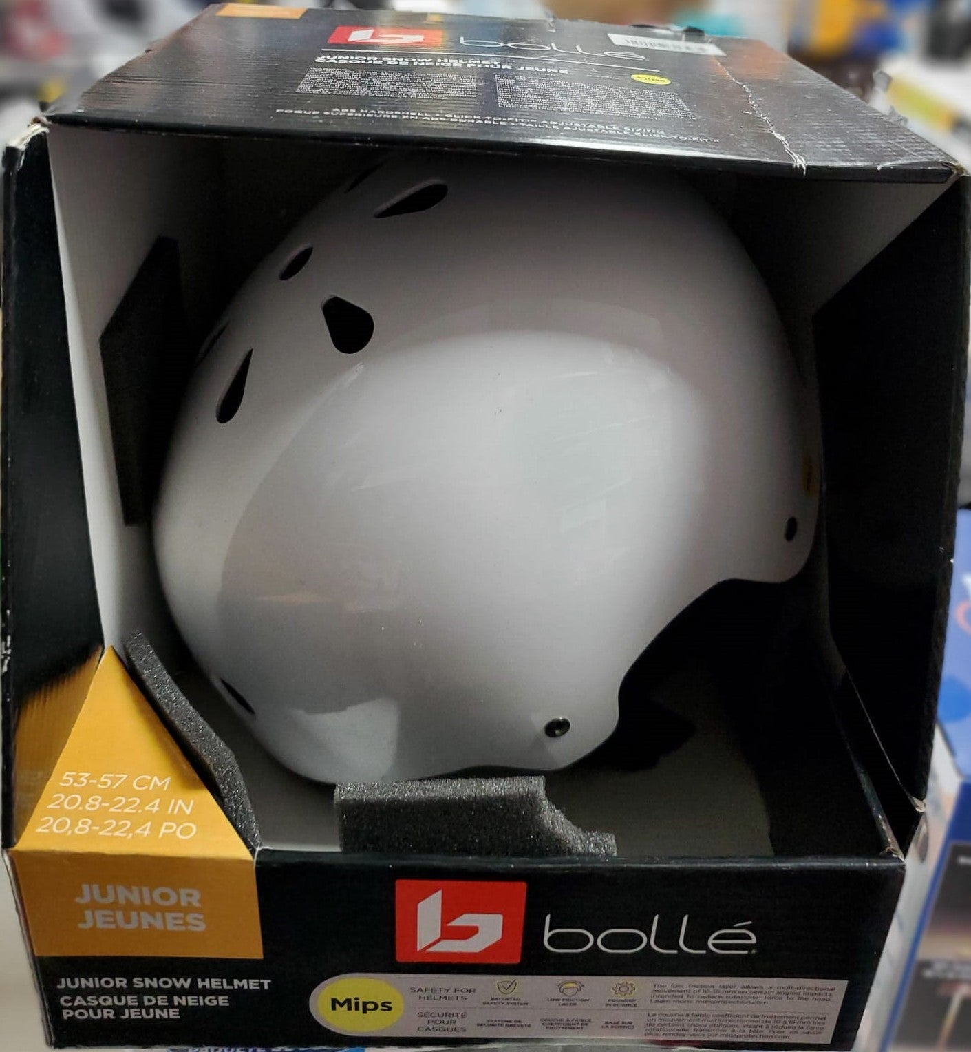 Bollé Junior Snow White Helmet featuring MIPS Technology