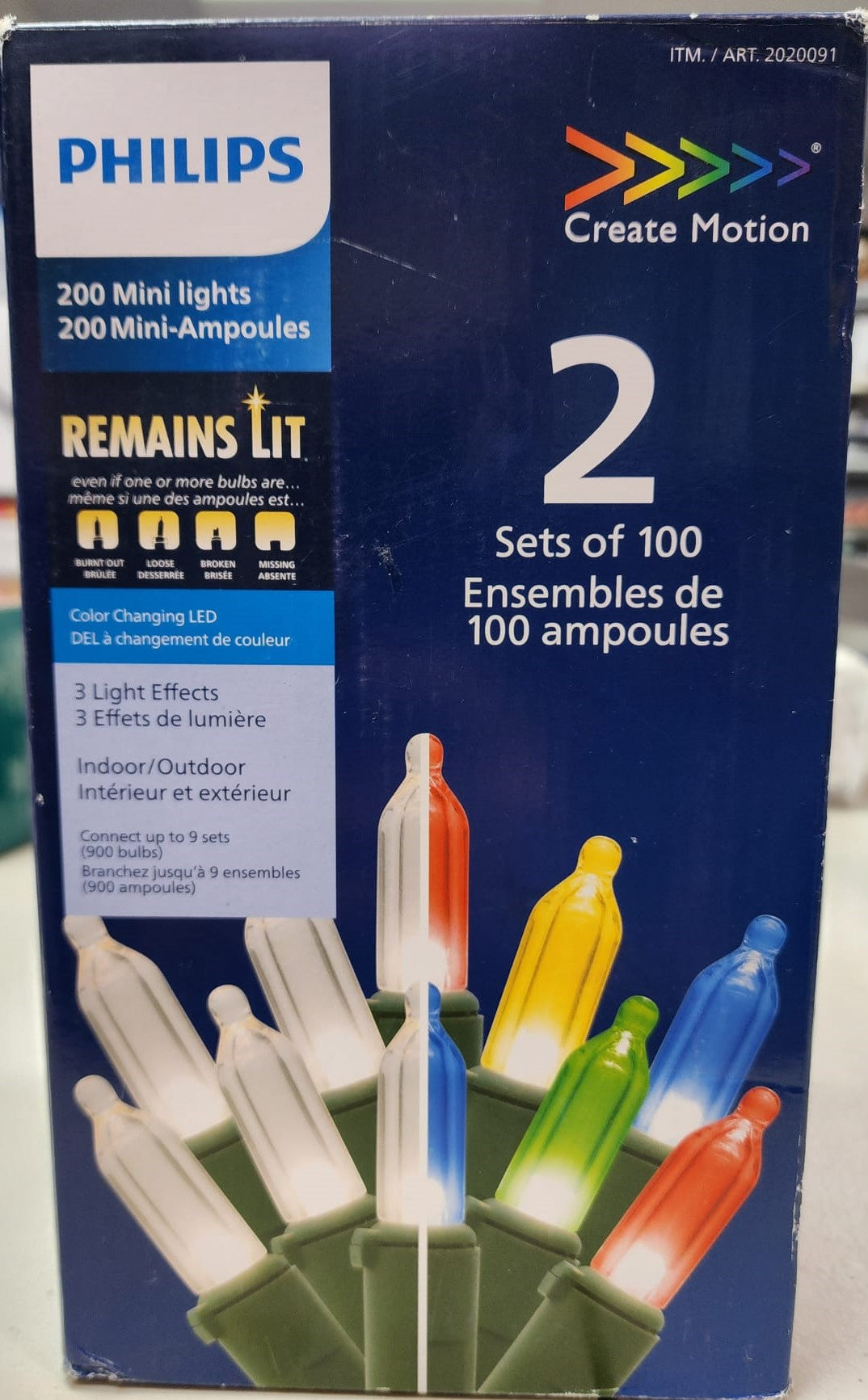 Philips - 2 set of 100 LED LIGHTS