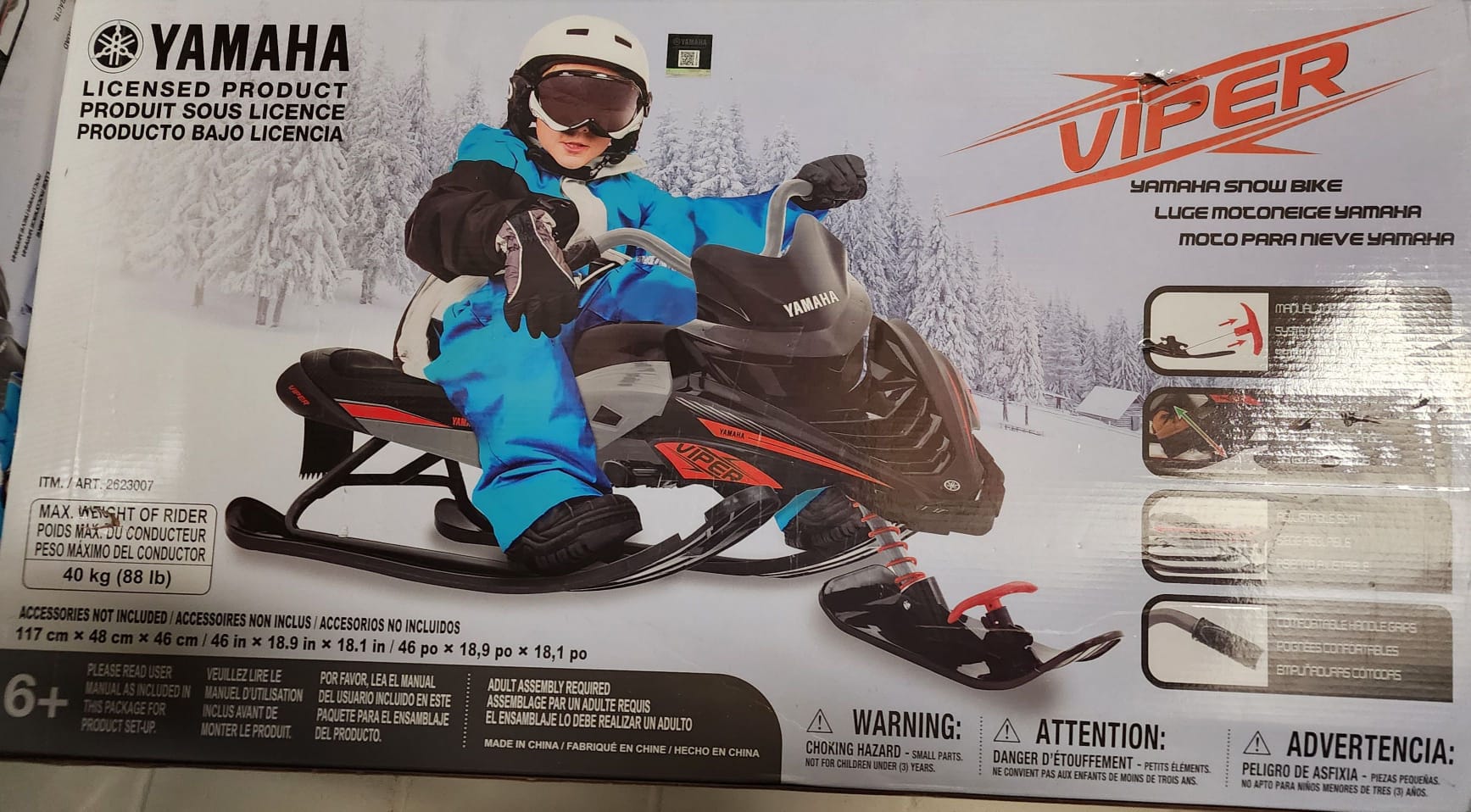 Yamaha Viper Snow Bike