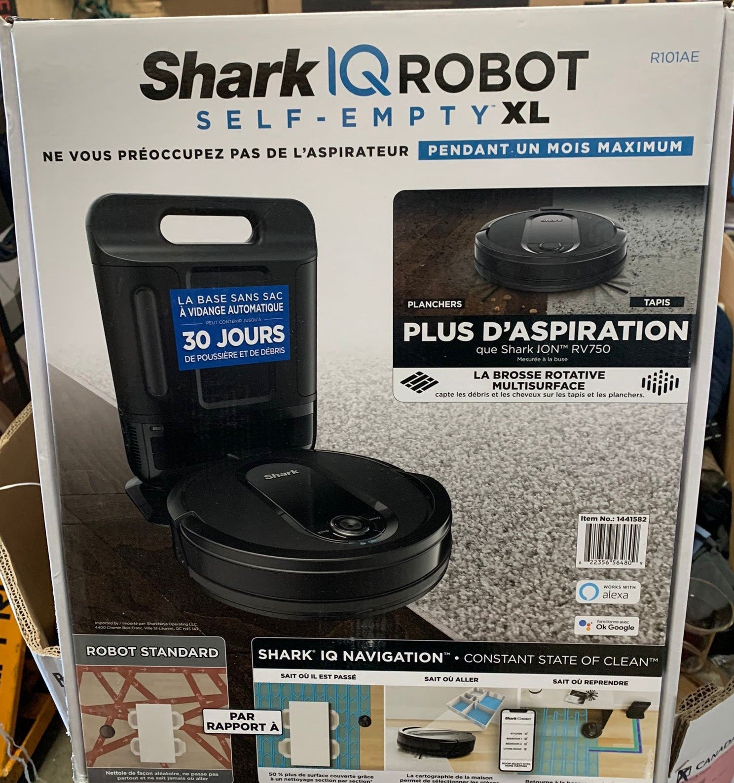 SHARK IQ ROBOT VACUUM