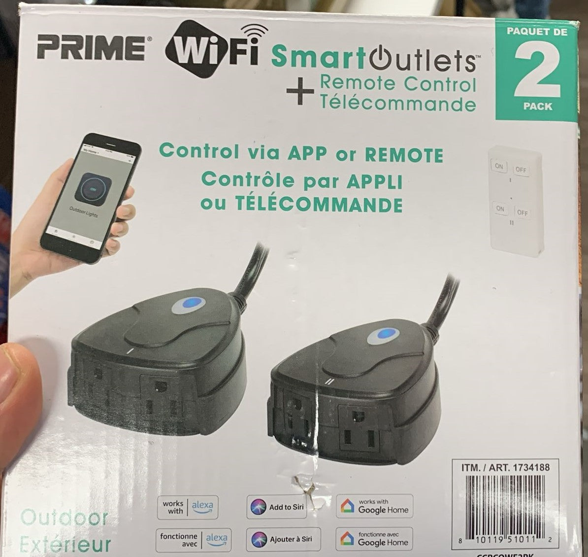Outdoor Smart Plugs 2-pack