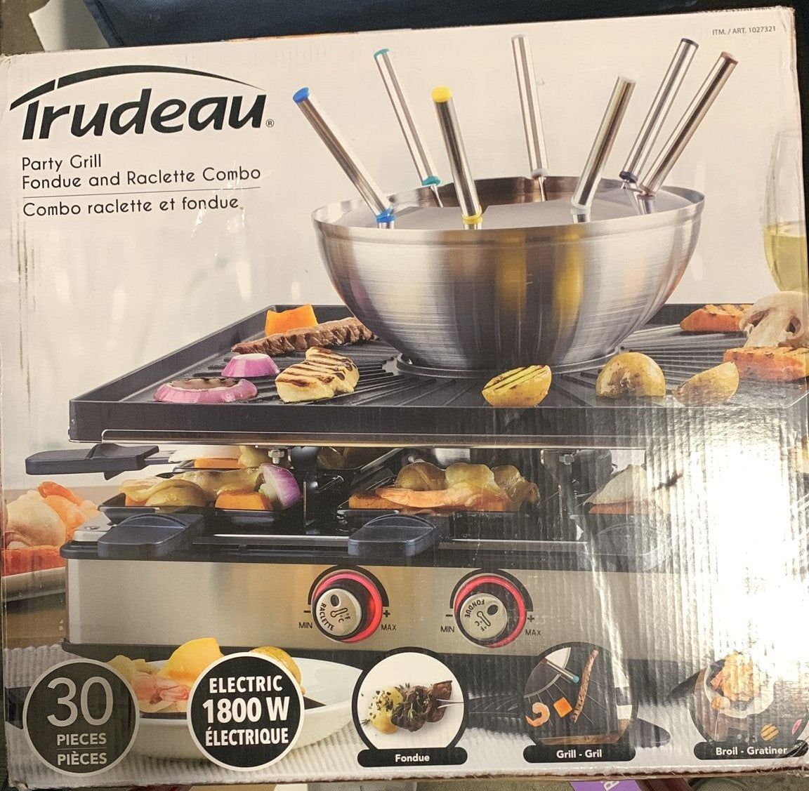 TRUDEAU PARTY GRILL