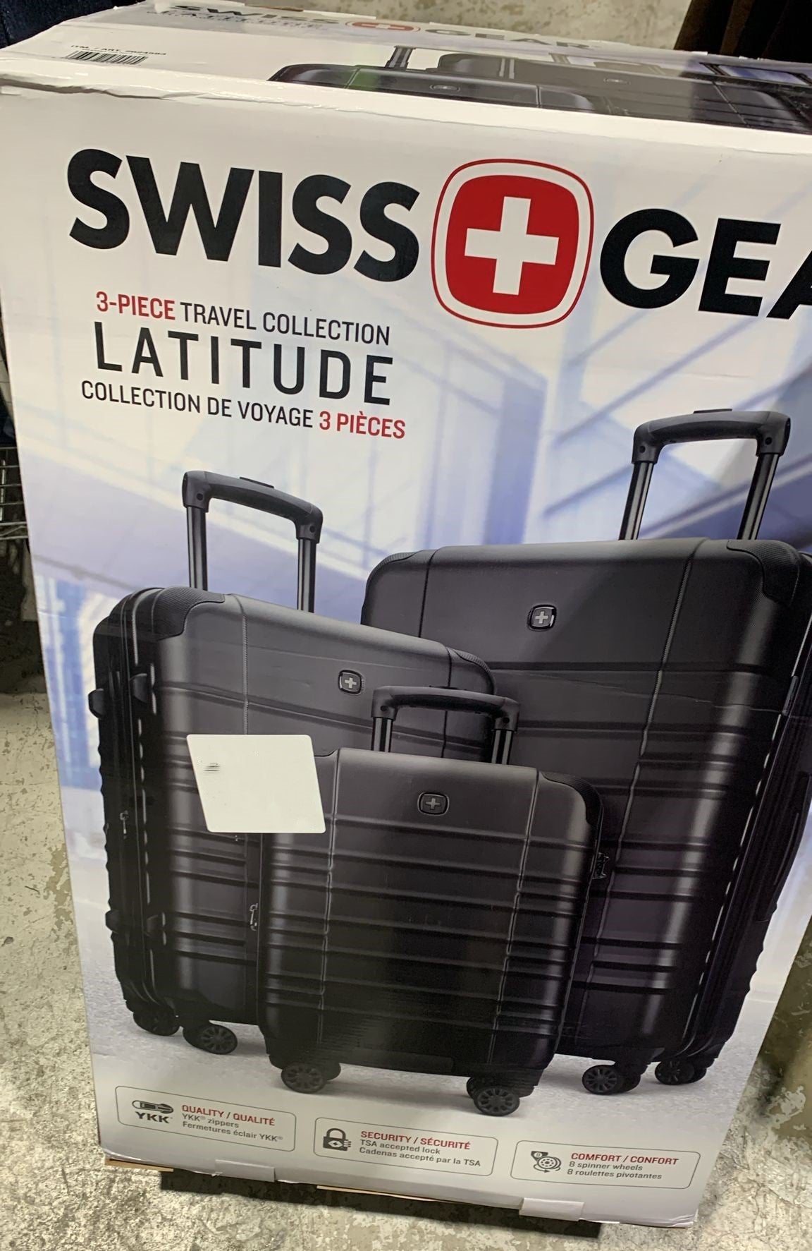 Swiss Gear - Tyak 3-piece Expandable Hardside Luggage Set