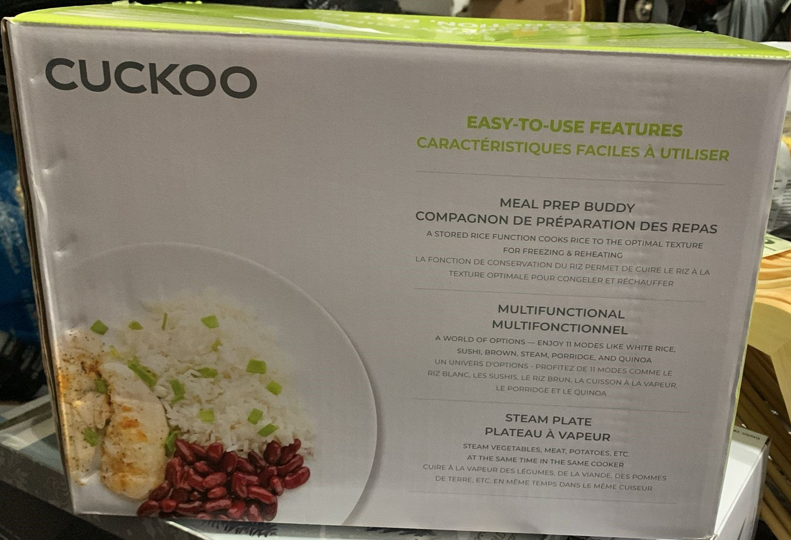 Cuckoo 6-cup Multifunctional Rice Cooker and Warmer Item
