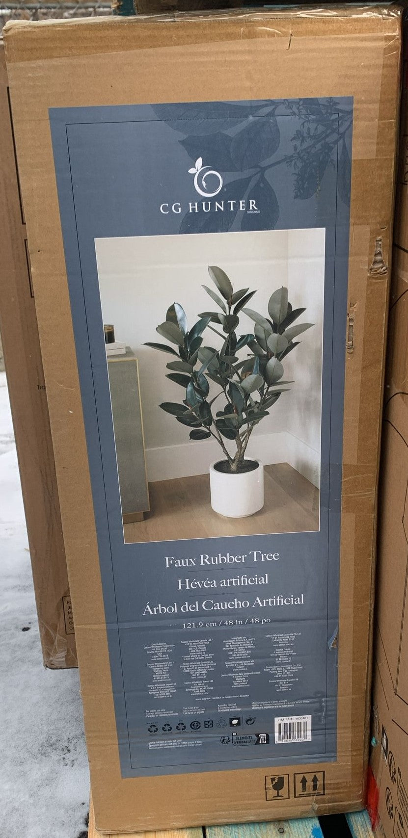 cg hunter faux rubber tree Faux Rubber Tree 1.2 m (4 ft.)