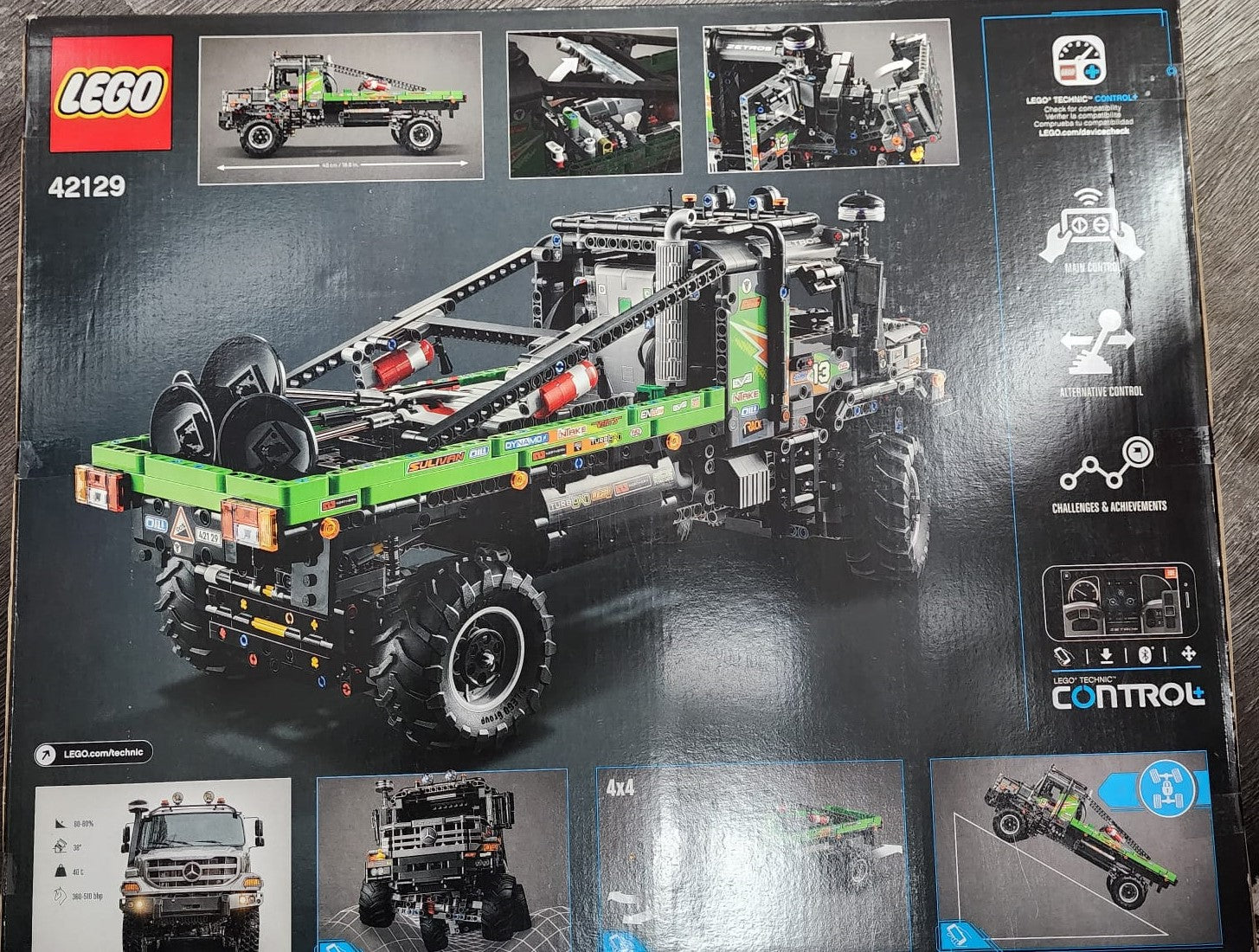 LEGO Technic App-Controlled 4×4 Mercedes-Benz Zetros Trial Truck 42129