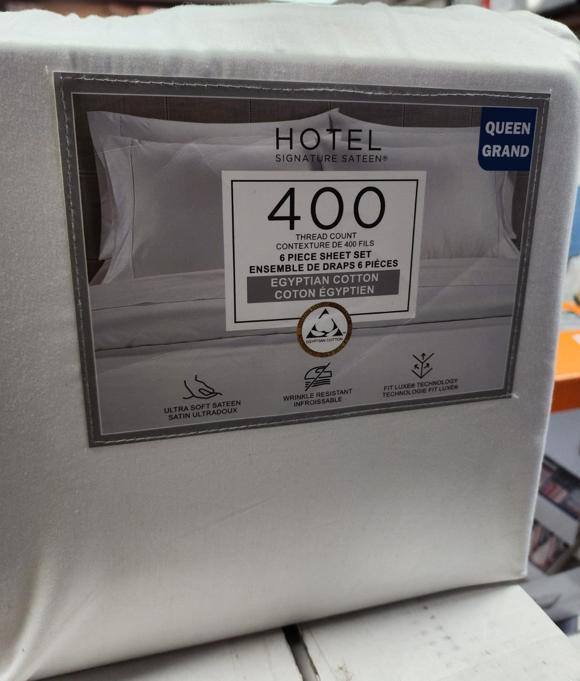 HOTEL SIGNATURE 6 PIECE SHEETS SET (Egyptian Cotton)