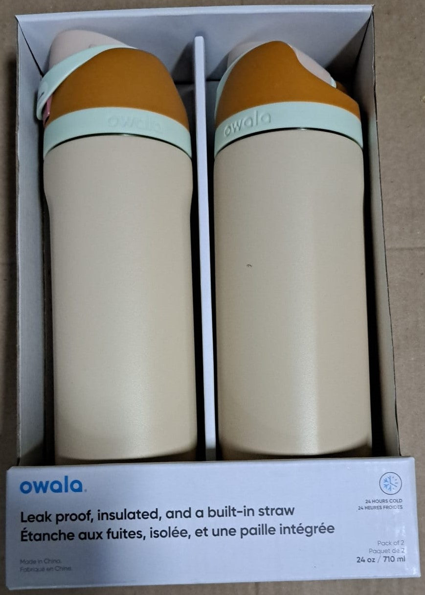 Owala Stainless Steel  Water Bottles 2 PACK