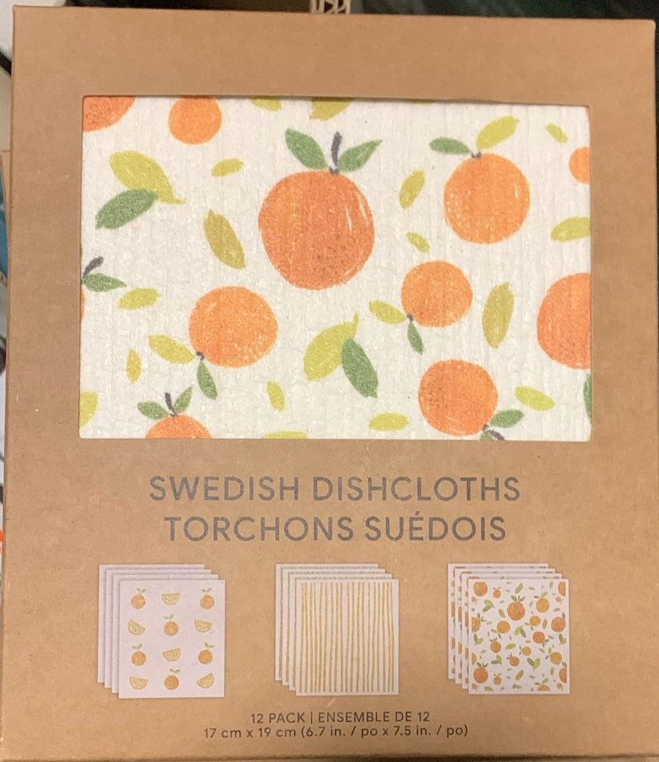 Frank Lloyd Wright Swedish Dish Cloths 12 piece