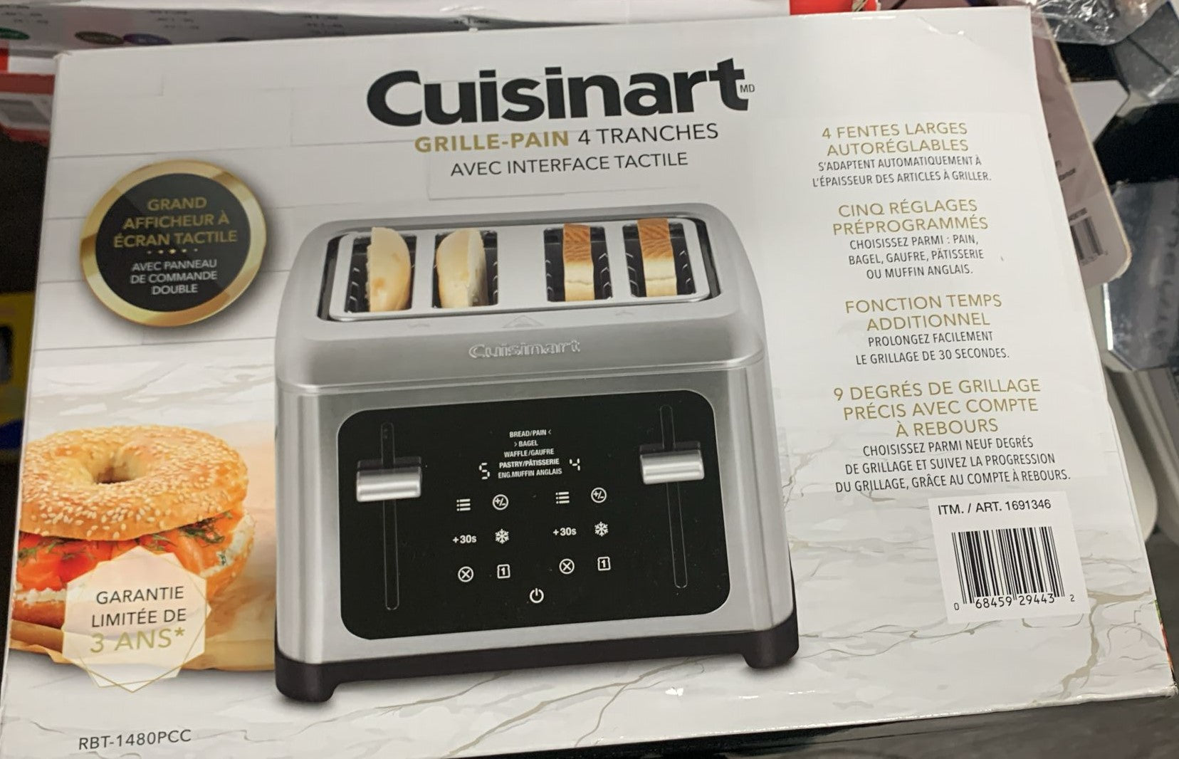 Cuisinart 4-Slice Touchscreen Toaster