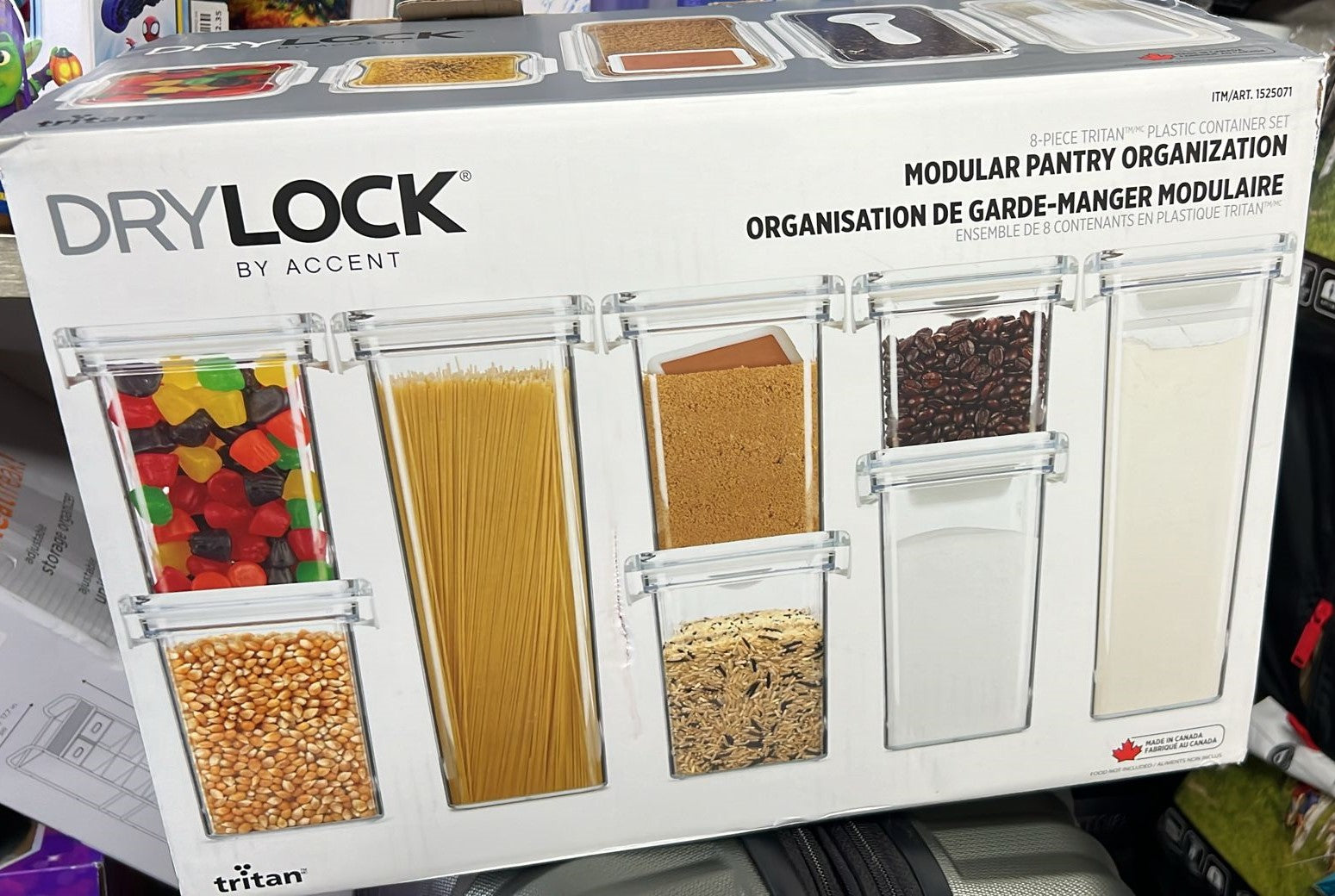 Drylock Food Storage, 8-piece