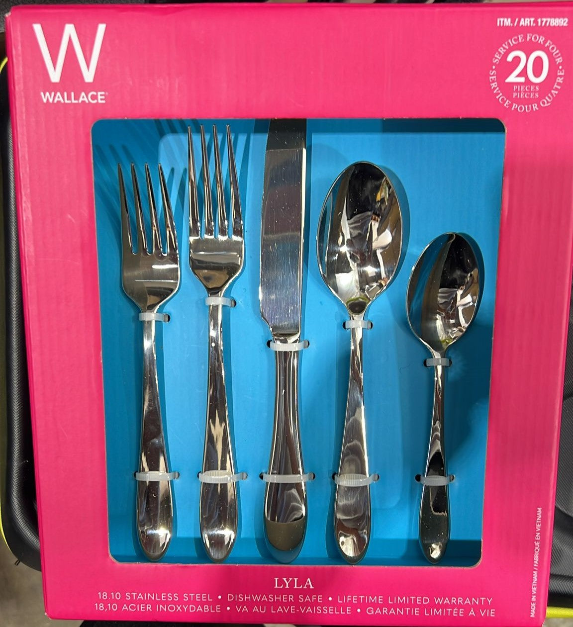 Wallace Lyla Flatware Set, 20-piece