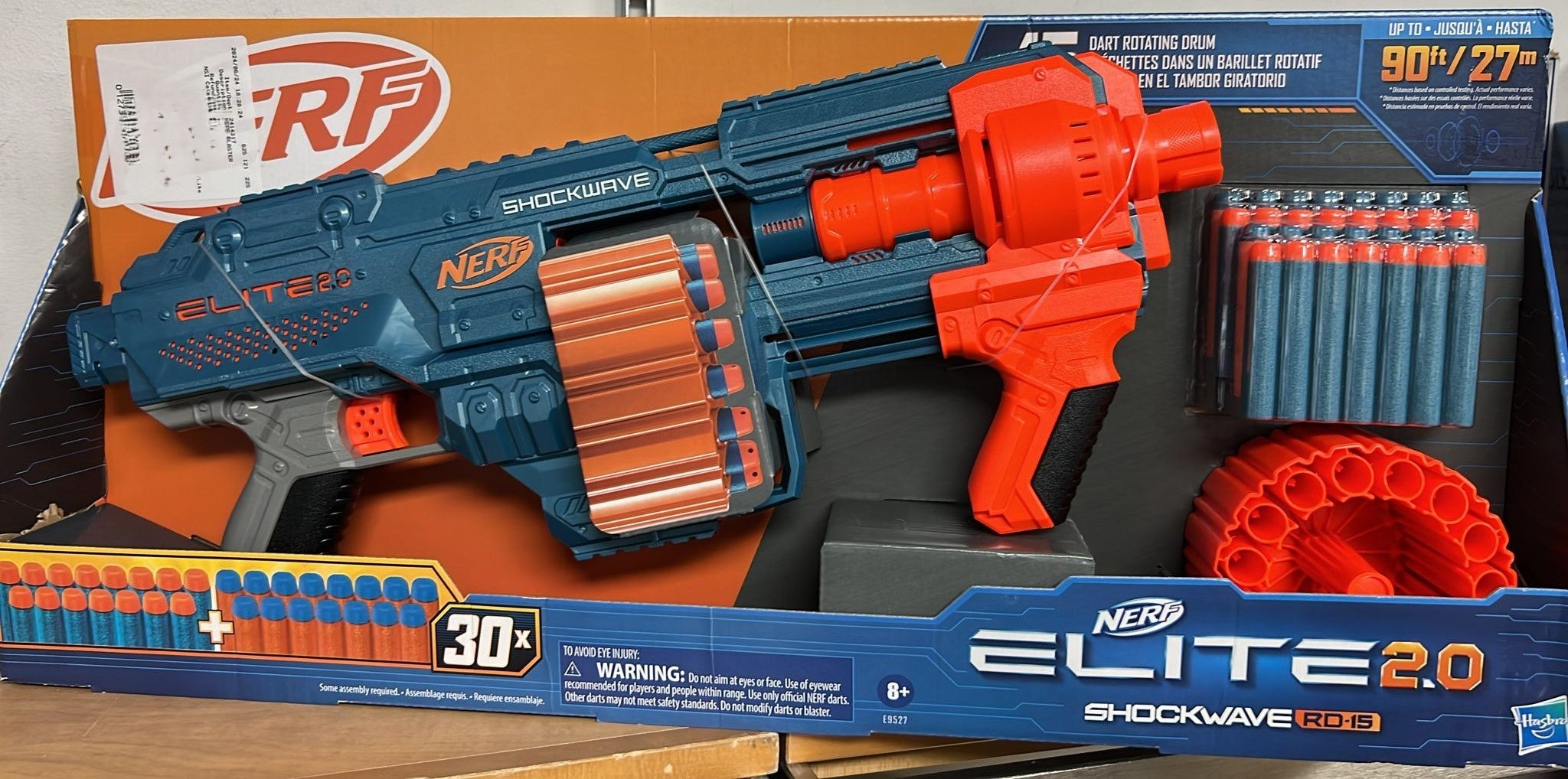 NERF BLASTER ASSORTMENT DARTS INCLUDED