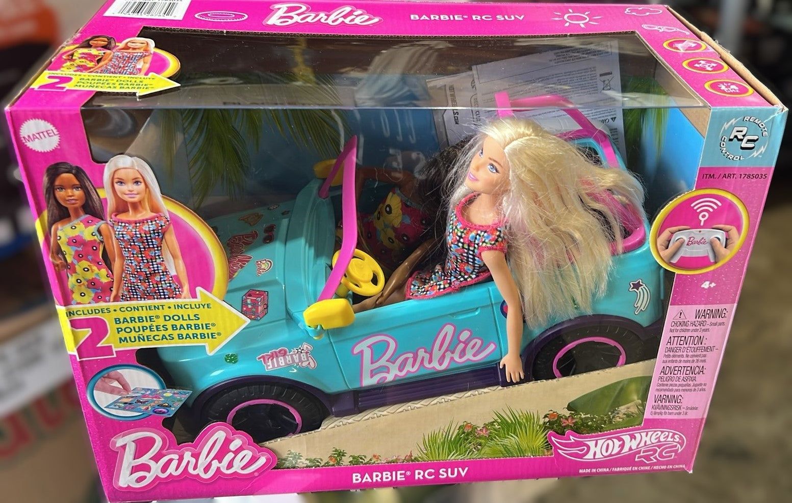 Hot Wheels Barbie R/C SUV