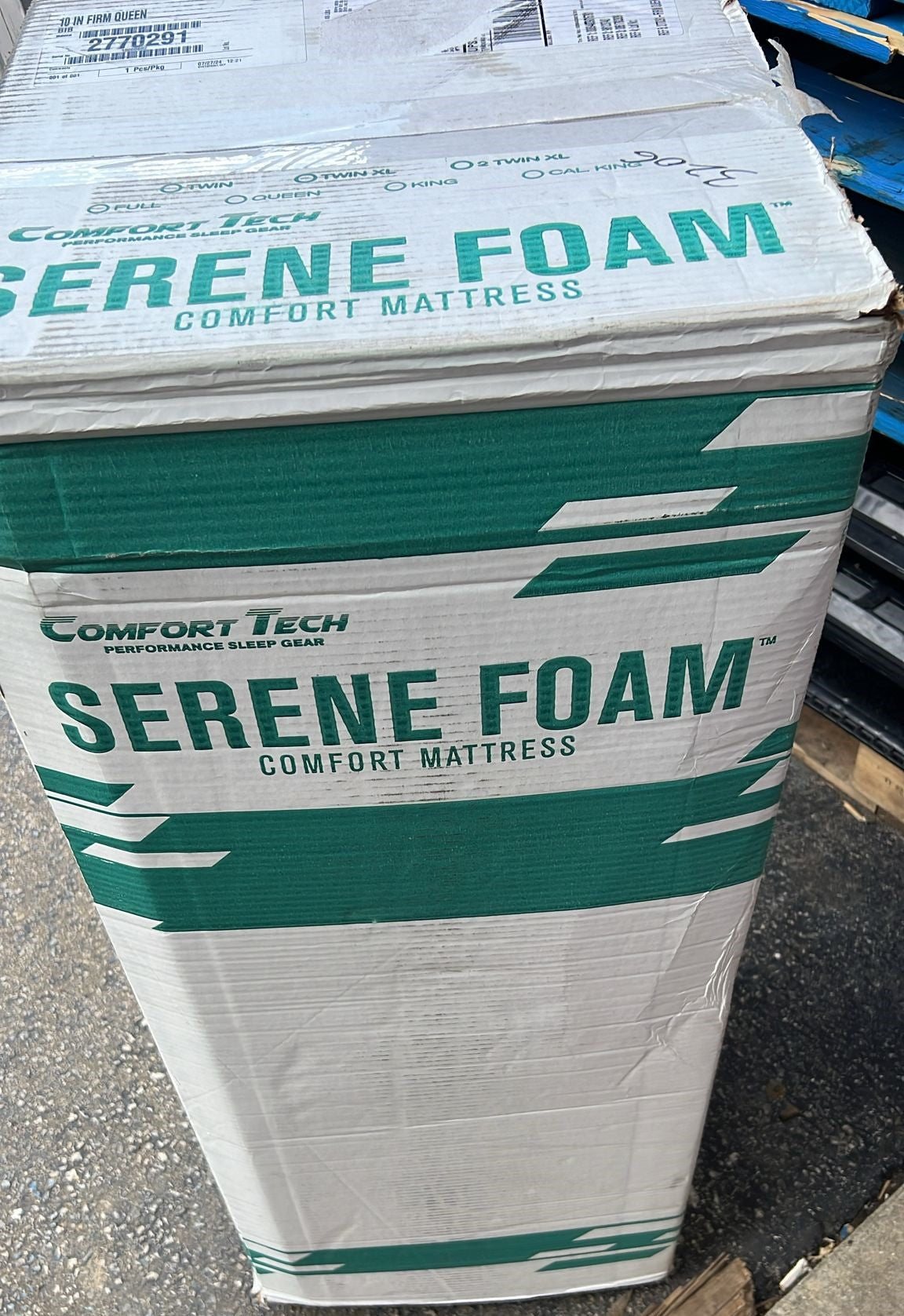 Comfort Tech Serene Firm Foam Mattress