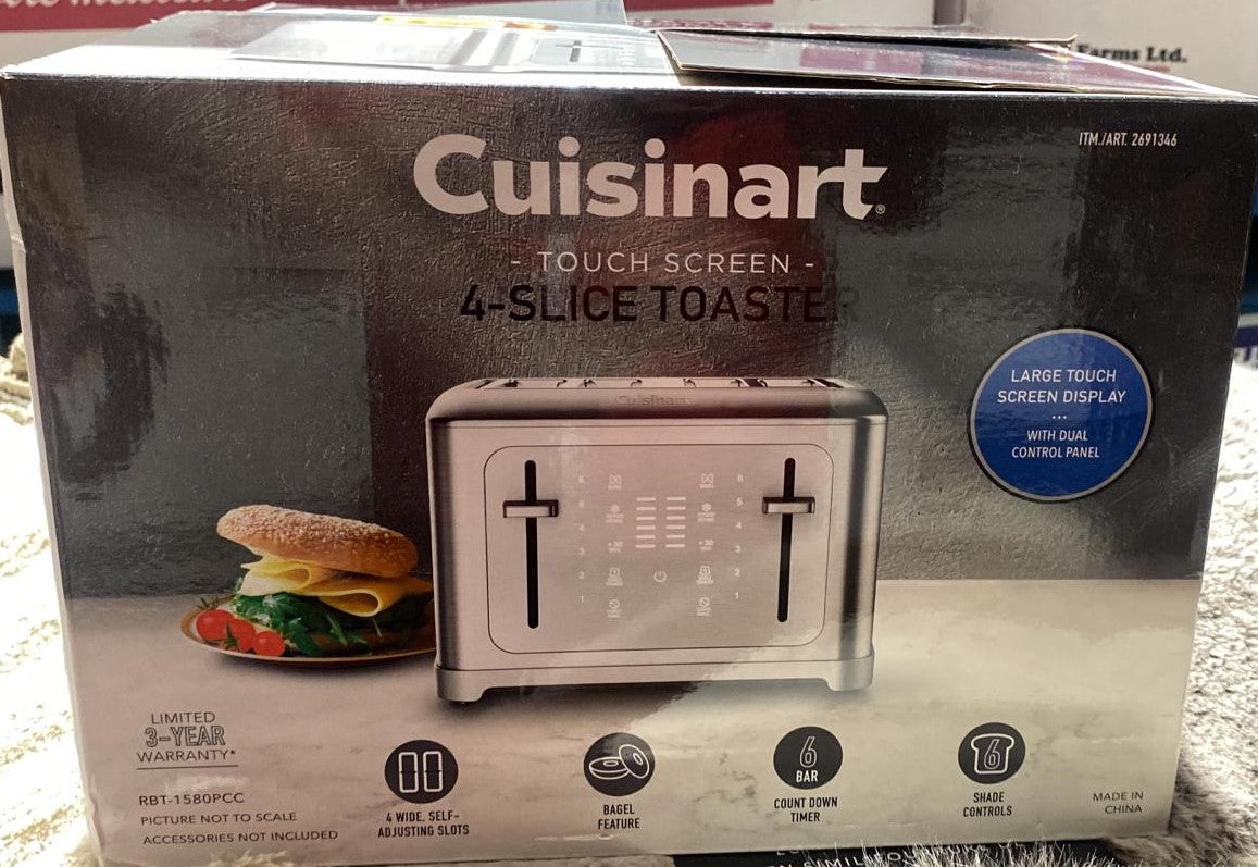 Cuisinart 4 Slice Touch Screen Toaster