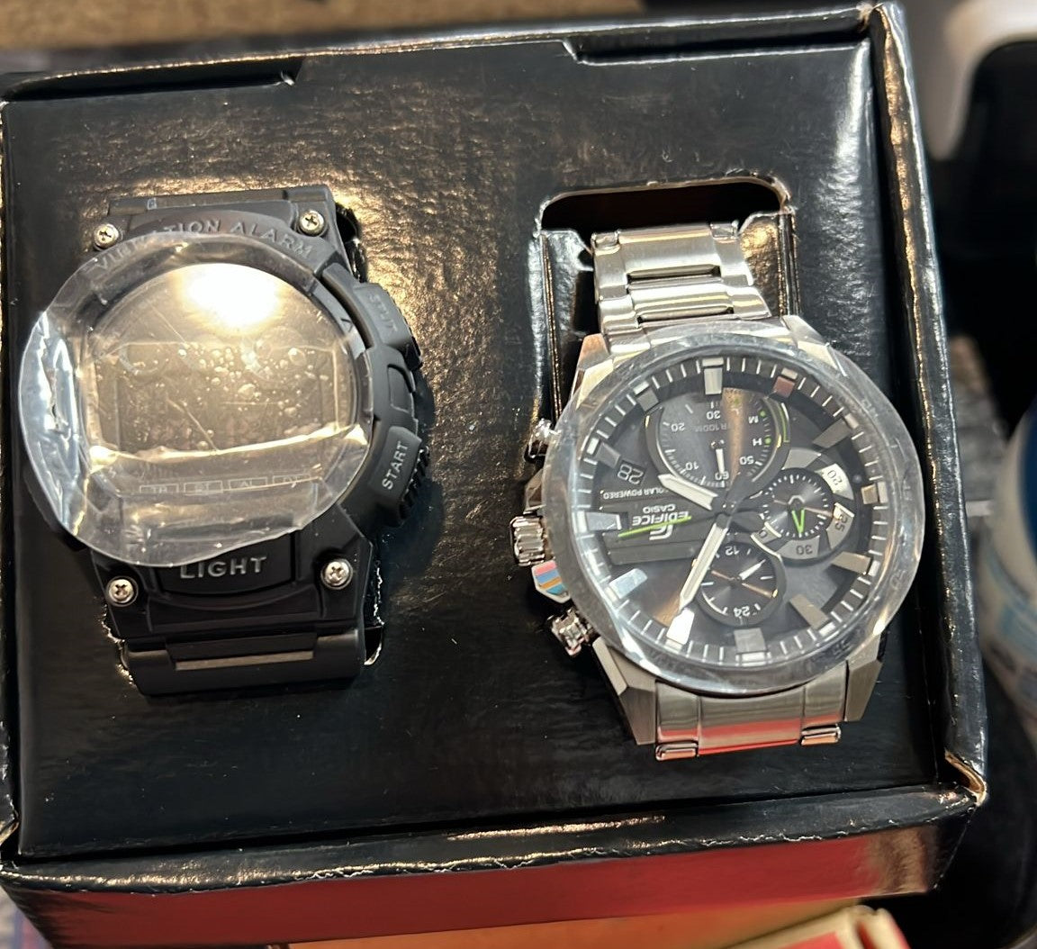 CASIO MENS 2 WATCH BUNDLE