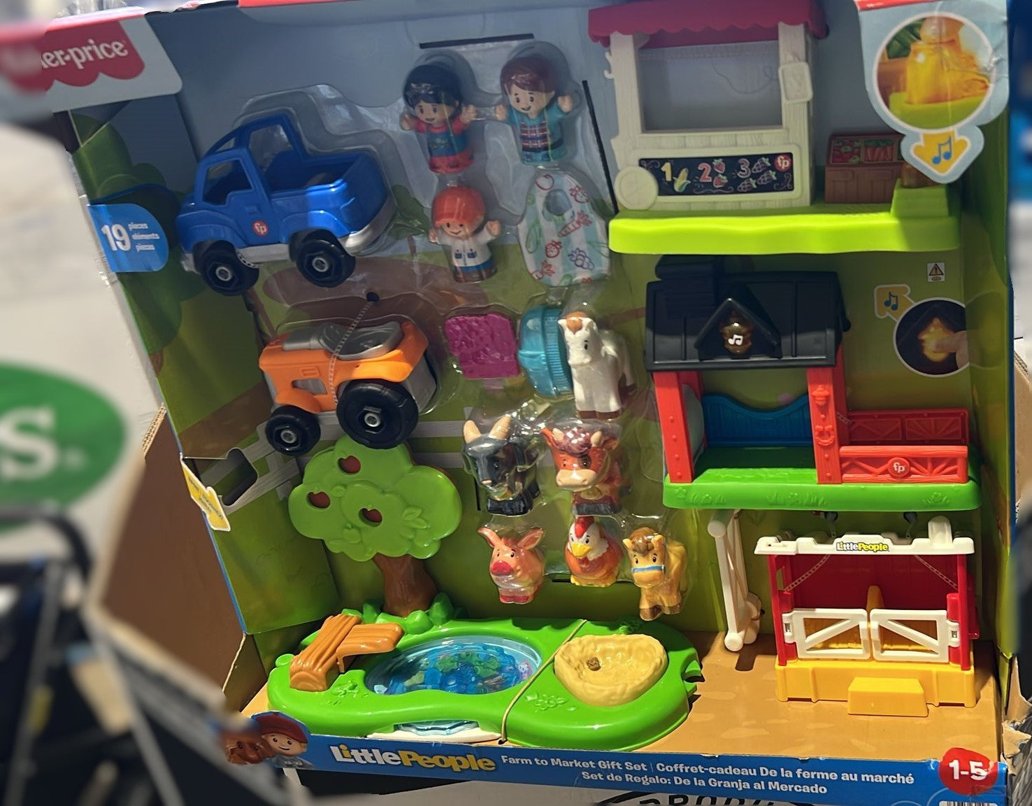 Fisher-Price Little People Farm to Market Gift Set