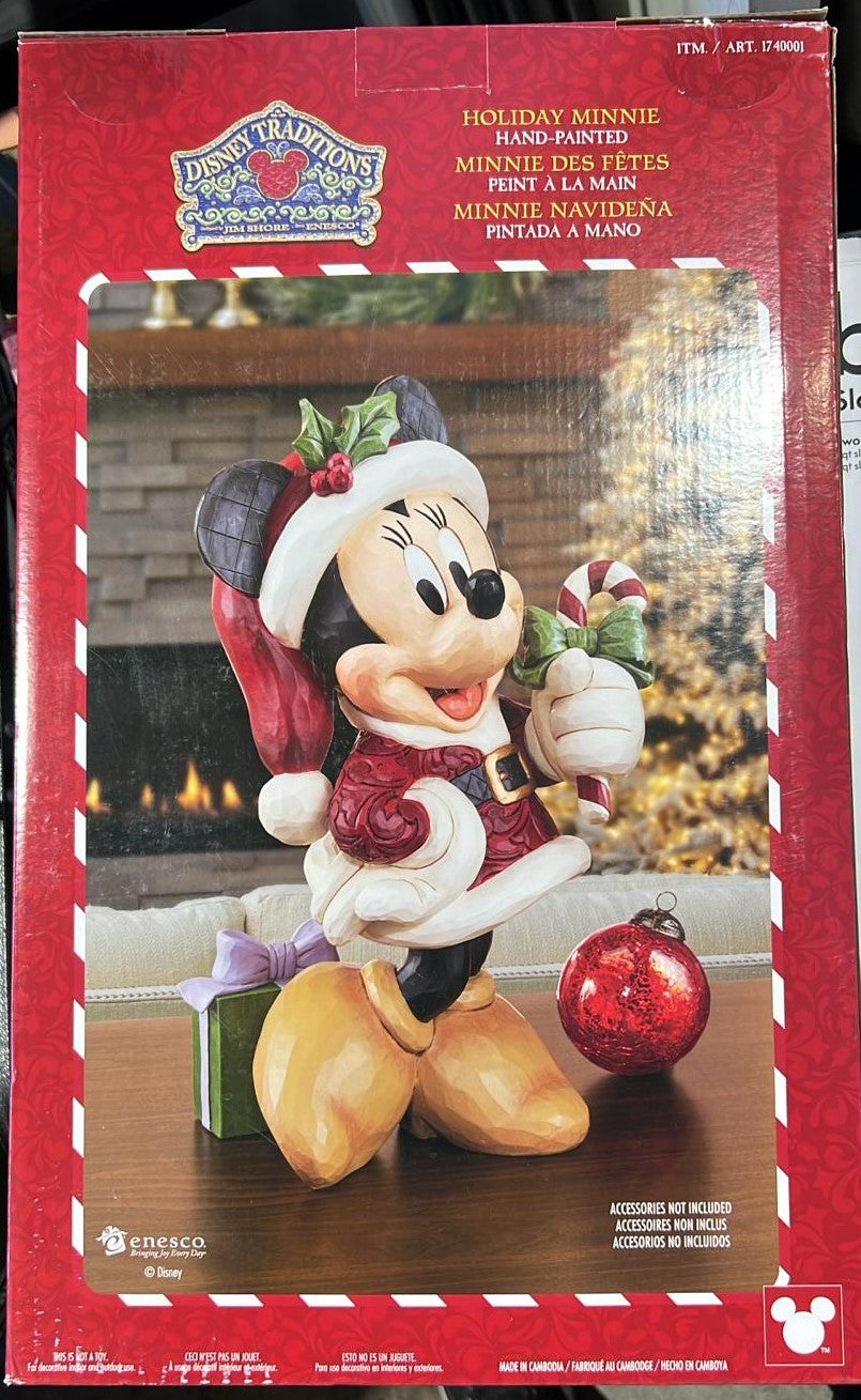 DISNEY TRADITIONS HOLIDAY MICKEY AND MINNIE