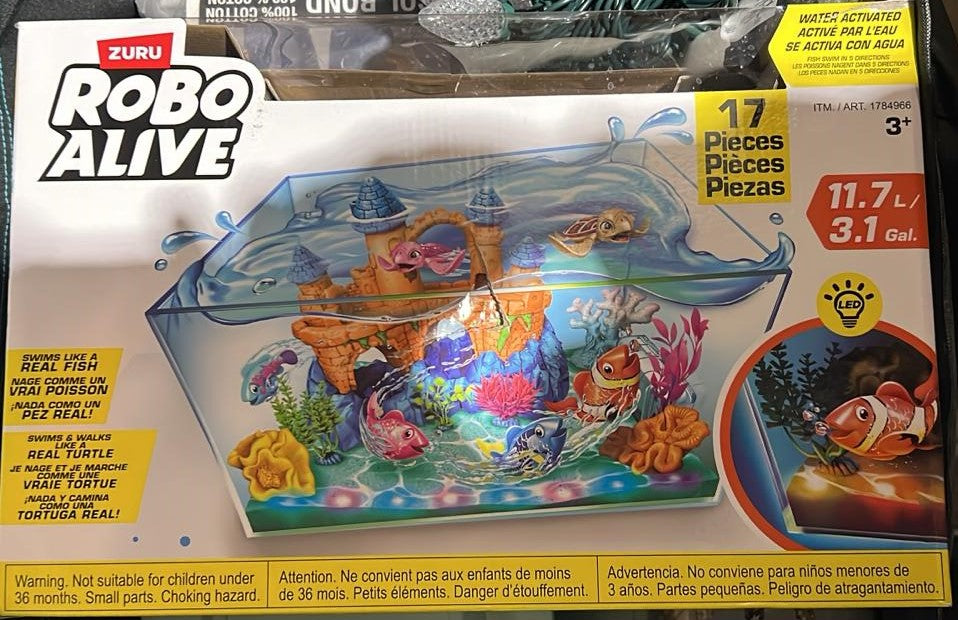 Robo Alive Fish Tank Playset