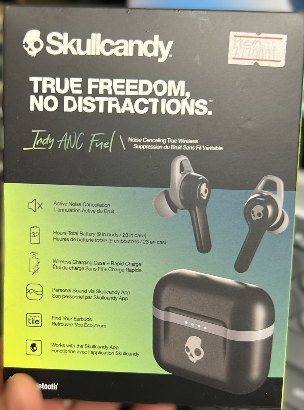 SKULLCANDY INDY ANC FUEL WIRELESS HEADPHONES