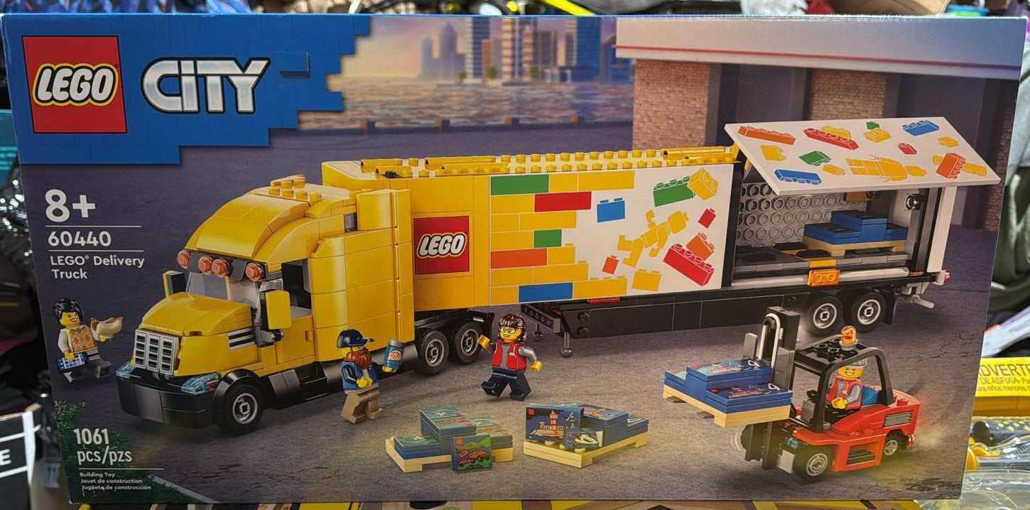 LEGO City Yellow Delivery Truck 60440