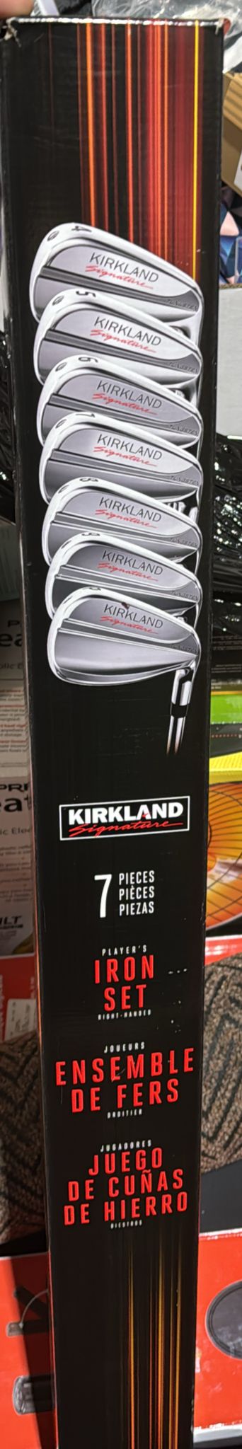 KIRKLAND PLAYERS IRON SET 7 PIECES