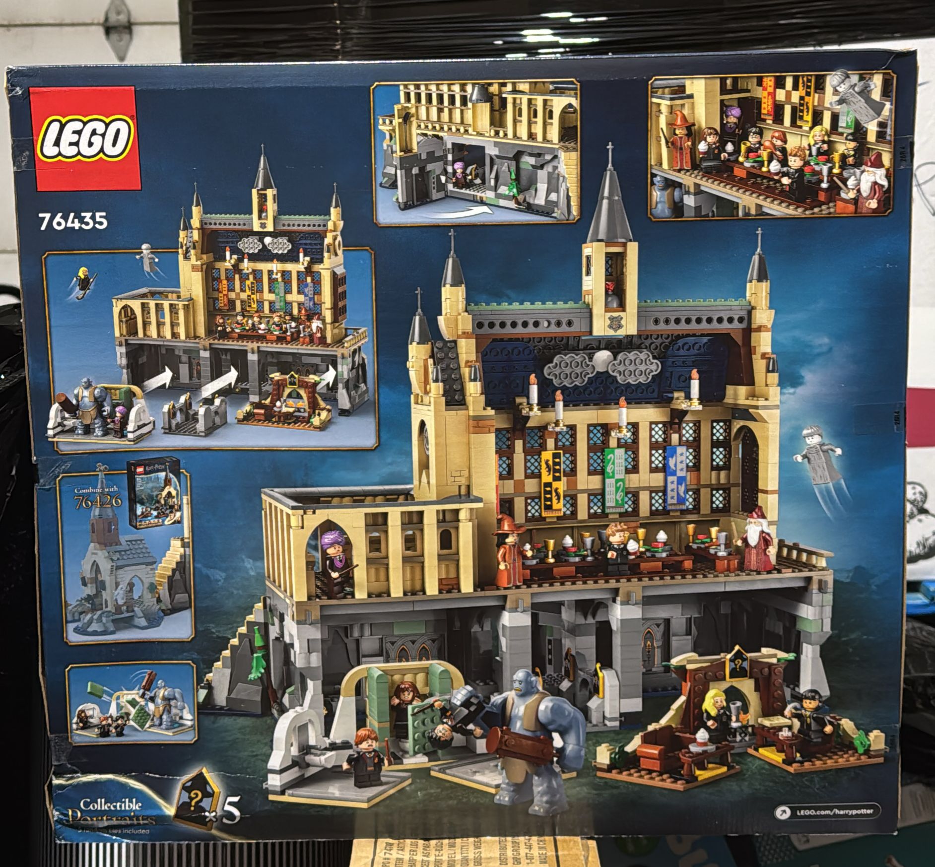 LEGO Harry Potter Hogwarts Castle: The Great Hall 76435