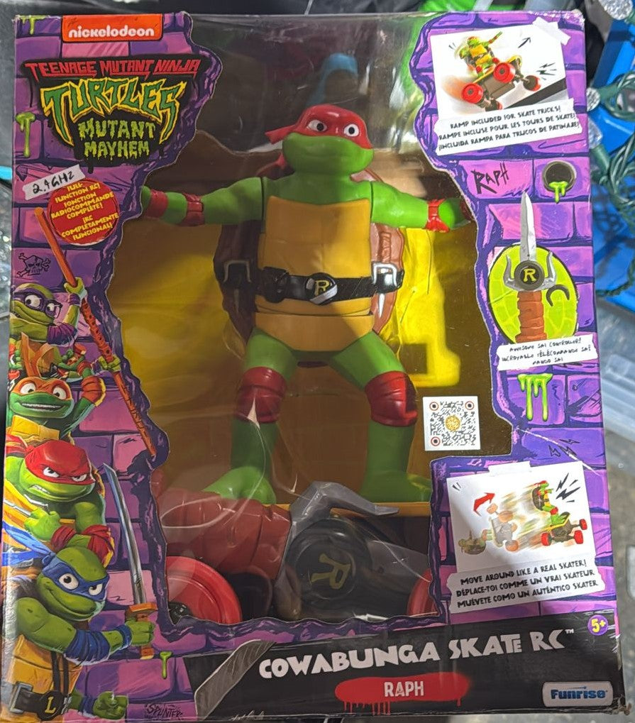 TMNT RAPHAEL COWABUNGA SKATE R/C