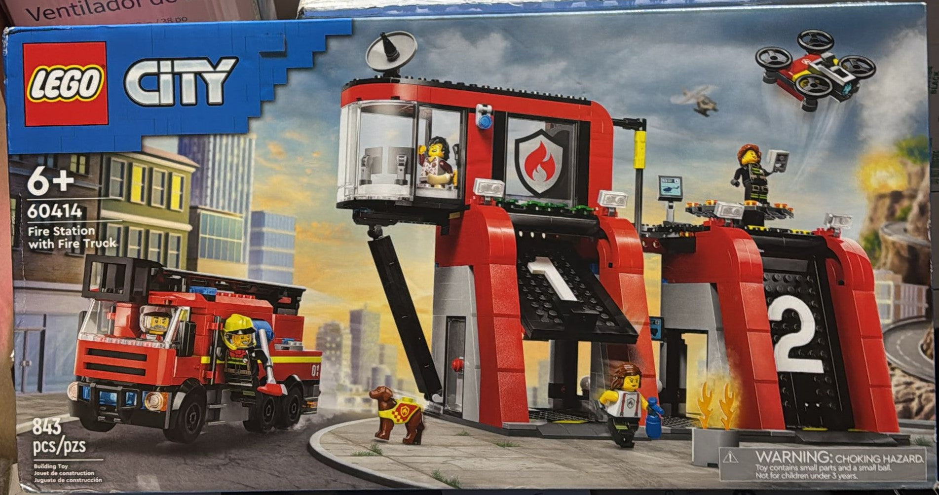 LEGO City Fire Station with Fire Truck 60414