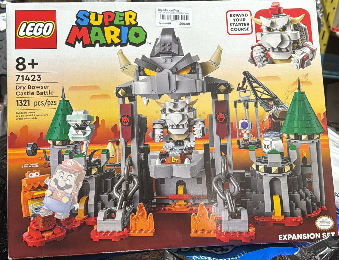 LEGO VIDEO GAME ASSORTMENT MINECRAFT / BOWSER (6425894)