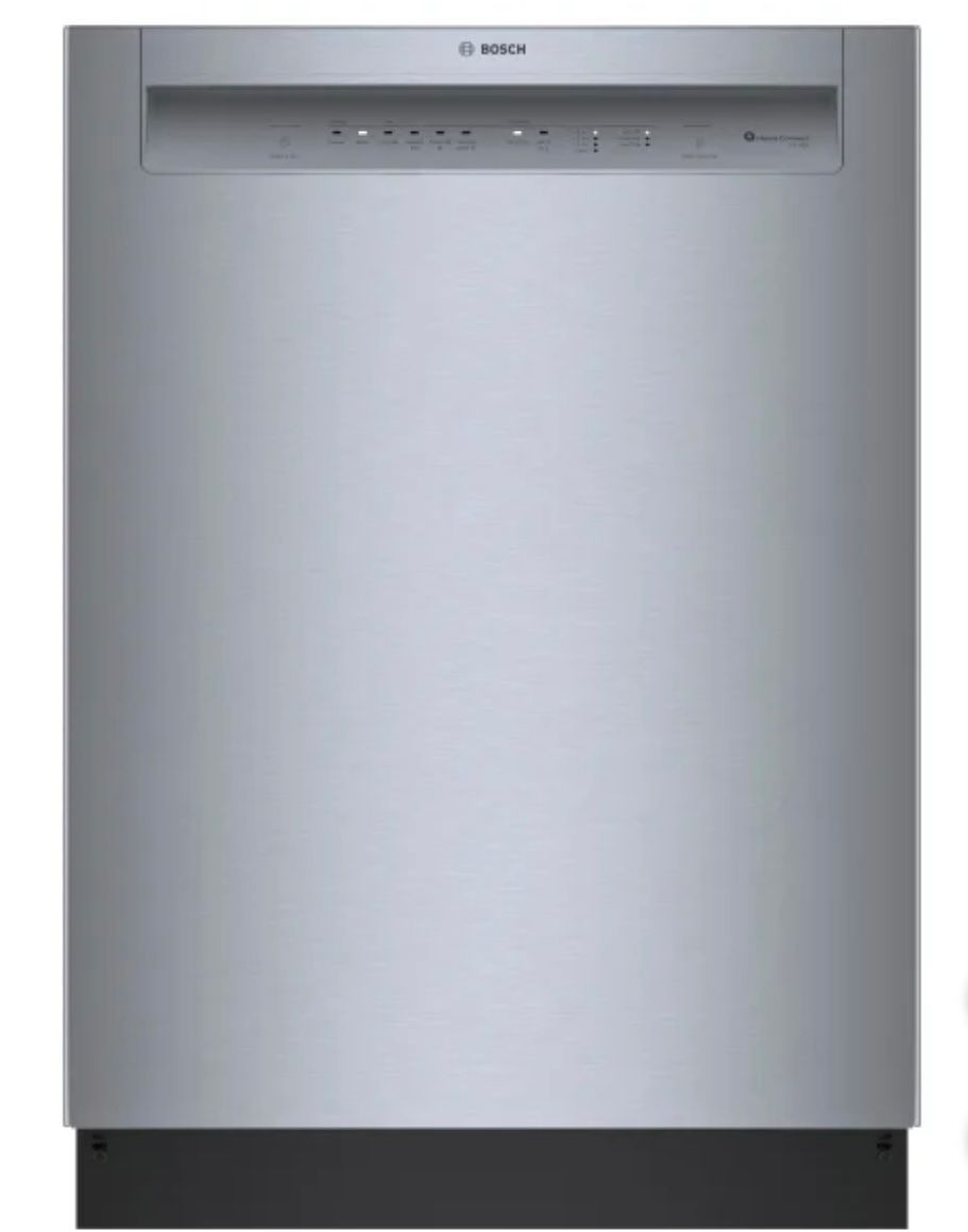 Bosch 300 Series 24 in Stainless Steel Dishwasher with Third Rack