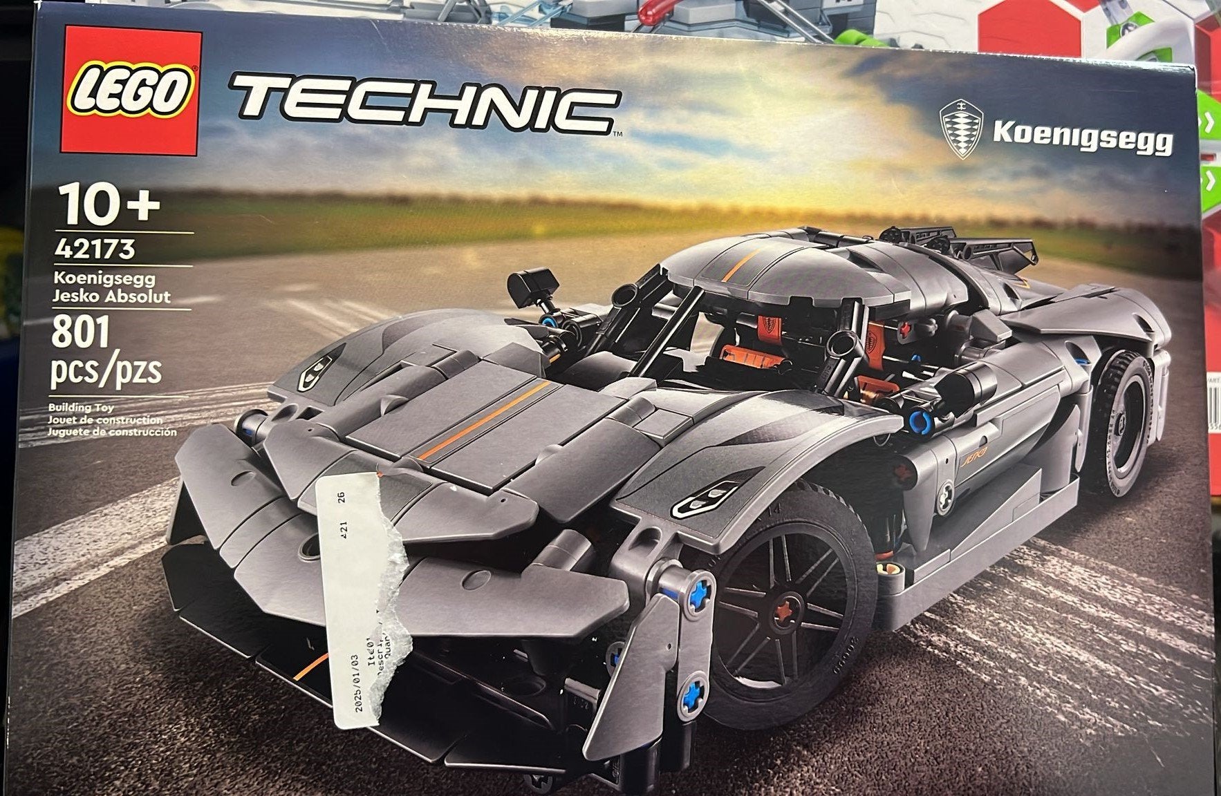 Lego Technic Koenigsegg Jesko Absolut Grey Hypercar