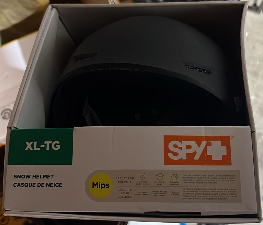 SPY SNOW HELMET SIZES  XL