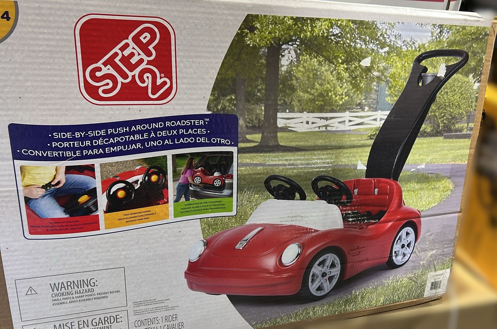 Step2 Side-by-Side Push Around Roadster
