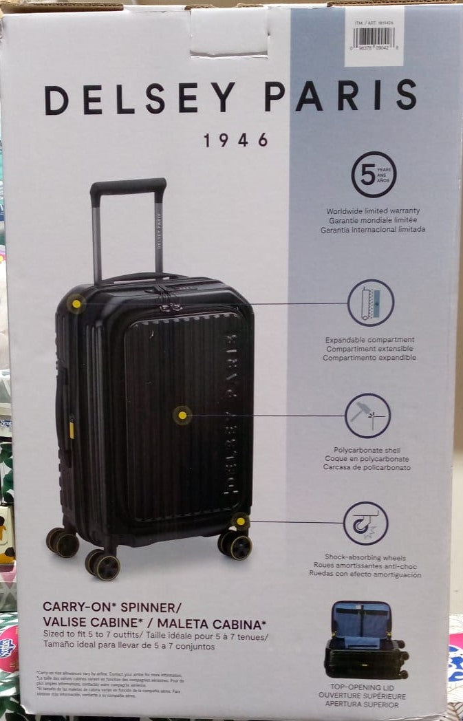 DELSEY PARIS HARD SIDE CARRY ON
