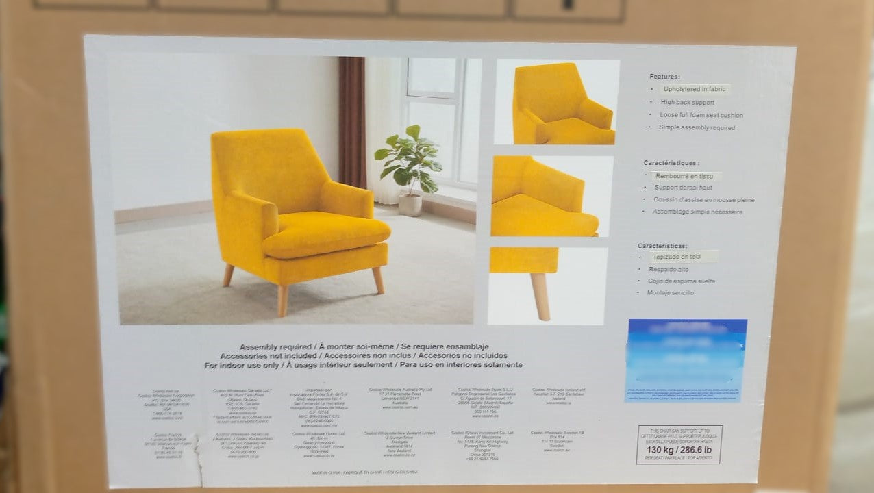 Jesse Fabric Accent Chair