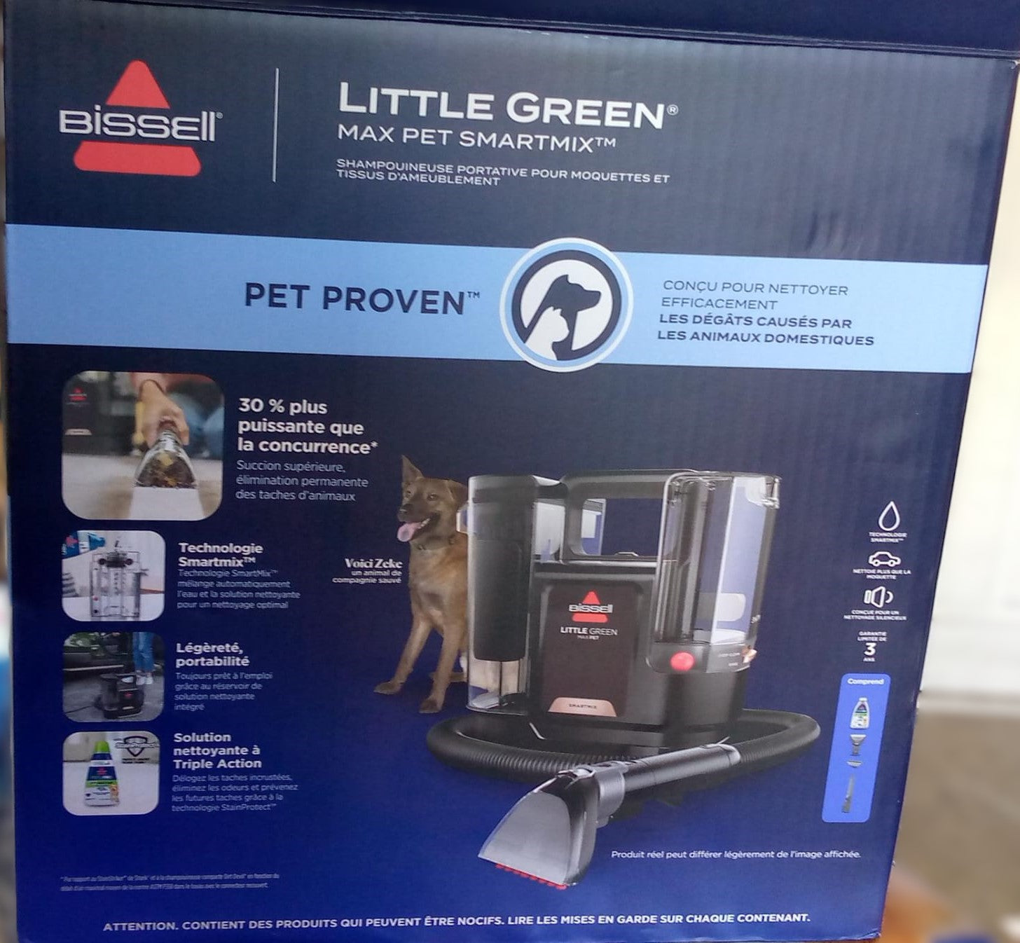 Bissell Little Green Max Pet SmartMix Portable Carpet & Upholstery Deep Cleaner