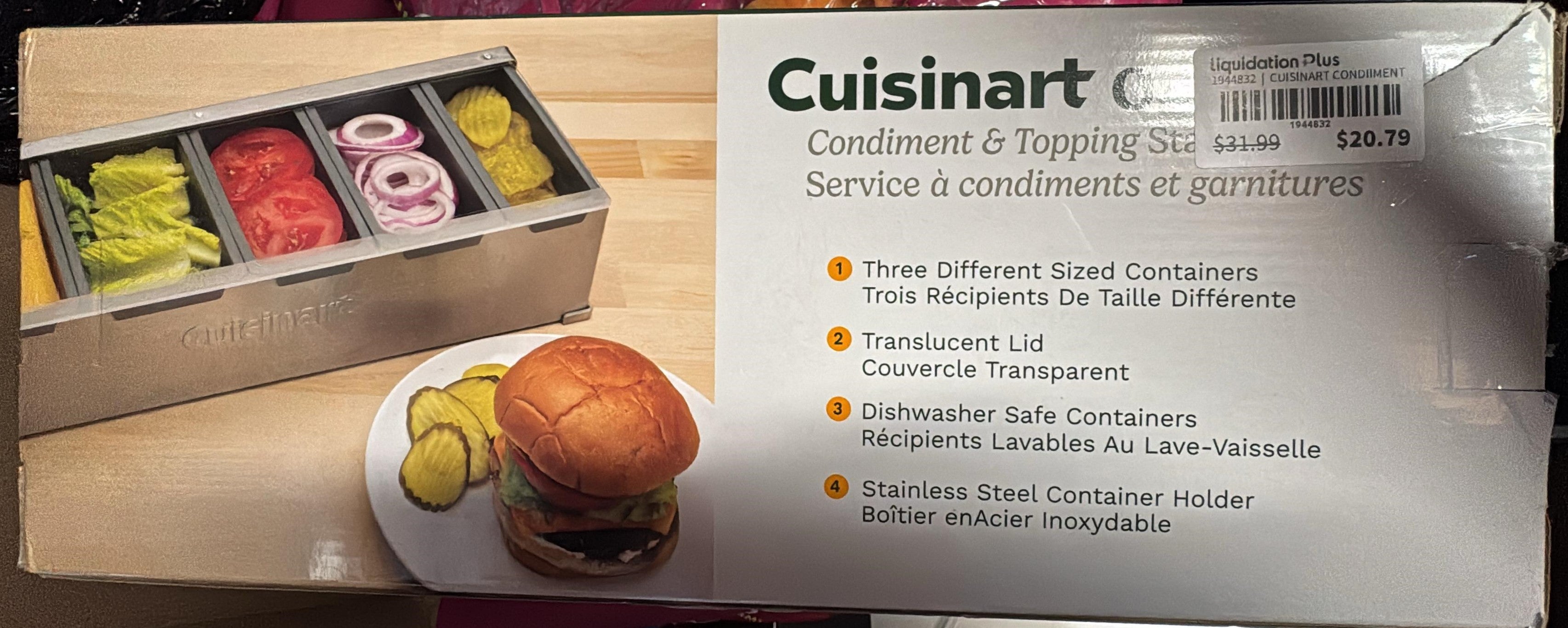 Cuisinart Condiment & Topping Station
