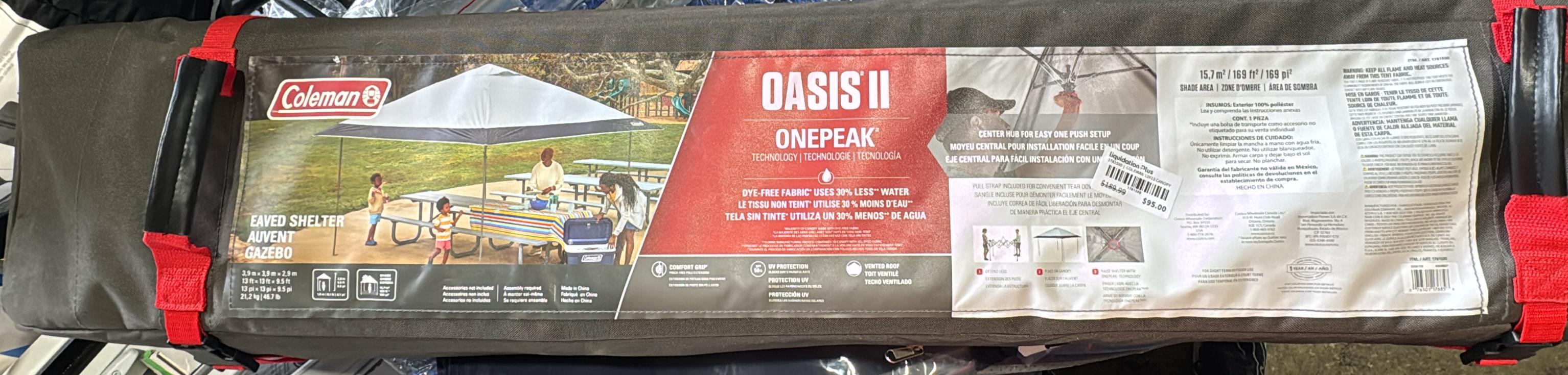 Coleman 13 ft x 13 ft Oasis Shelter