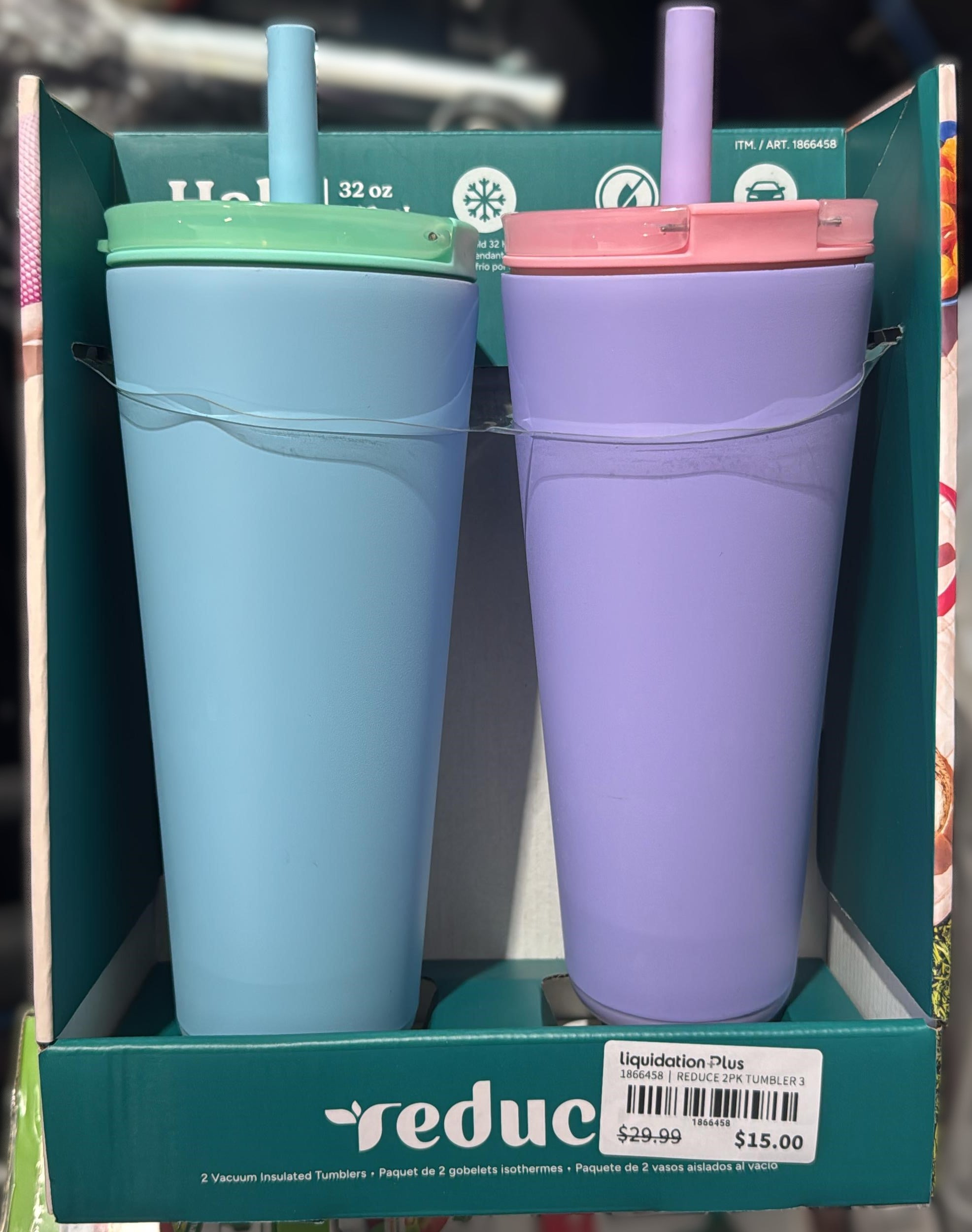 Reduce Halo 946 ml (32 oz) Tumblers, 2-pack