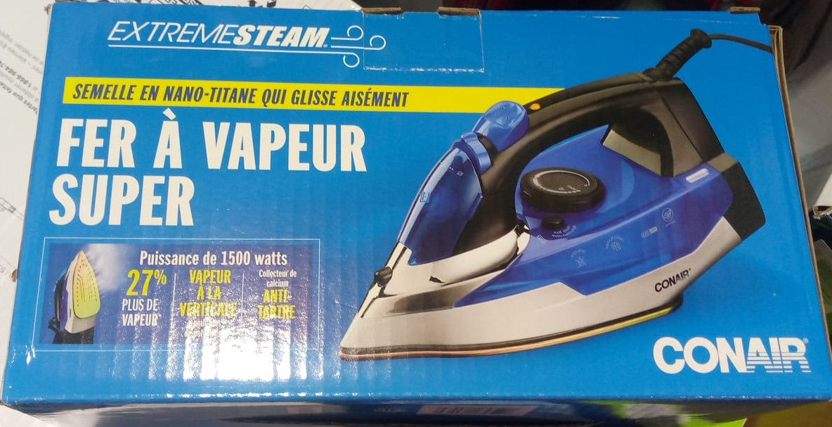 Conair 1550 Watts Super Steam Iron