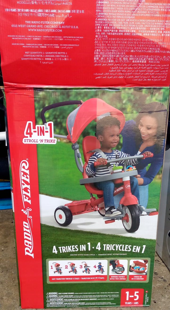 Radio Flyer 4 Trikes in 1