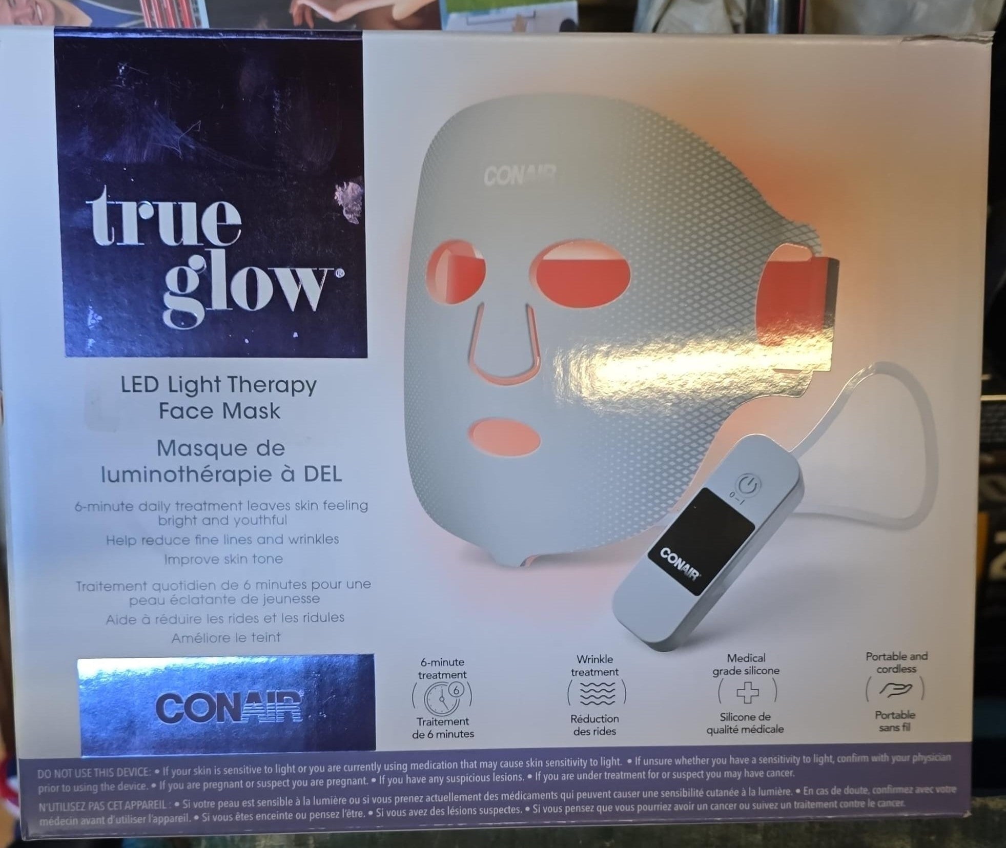 Conair LED Therapy Face Mask