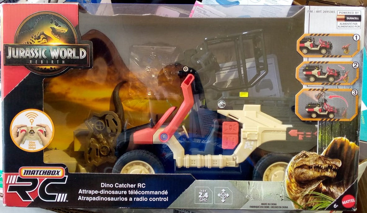 Matchbox Jurassic World Dino Catcher R/C