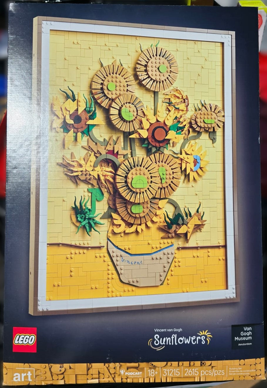 LEGO VINCENT VAN GOGH SUNFLOWERS