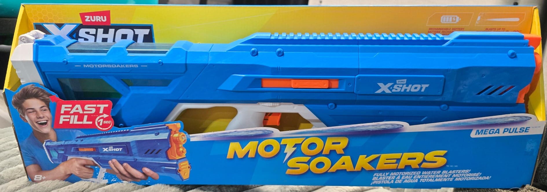 ZURU XSHOT Water Mega Pulse Motor Soaker